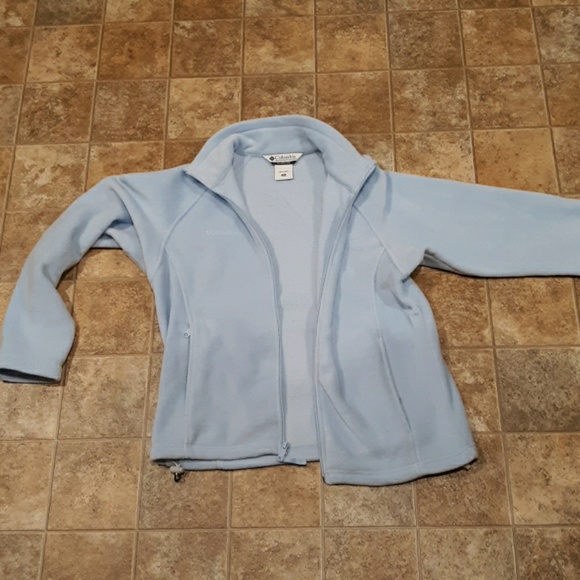 baby blue columbia jacket